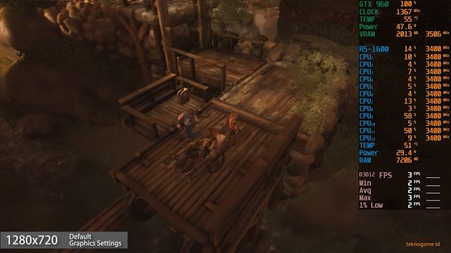 Brothers: A Tale of Two Sons Remake | GTX 960 2GB | Ryzen 5 1600 смотреть онлайн