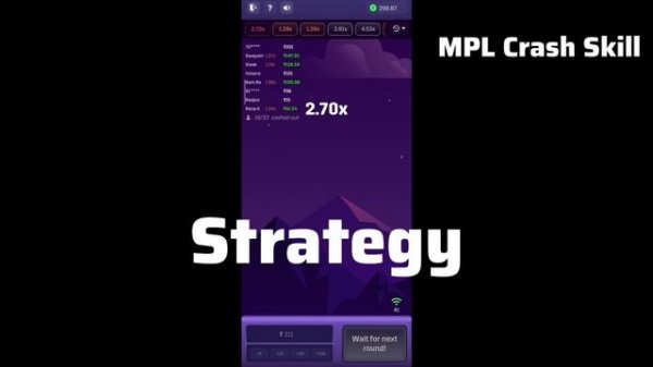 MPL New Game Crash Skill 💵 | Mpl Crash Skill Trick | Mpl me cash skill kaise khele | Crash Skill