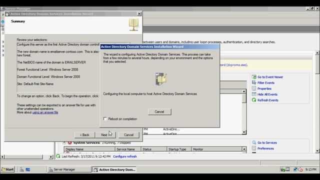 How To Install Active Directory On Windows Server 2008 смотреть онлайн