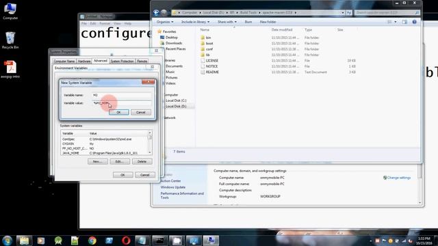 how to configure maven in windows смотреть онлайн