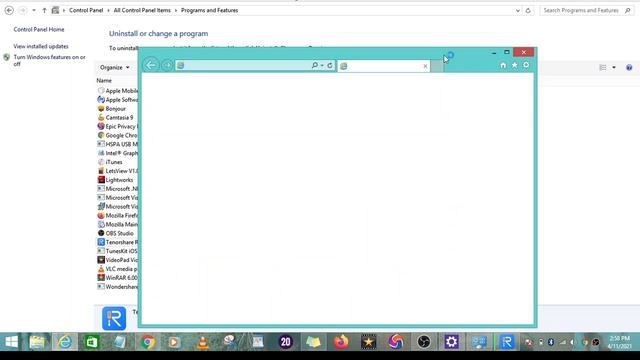 How to Uninstall A Program in Windows 8 without Control Panel ( 2 easy method) смотреть онлайн