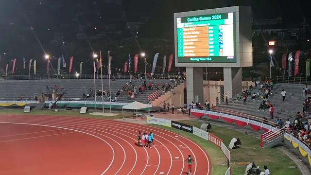 CARIFTA GAMES 2024 BOYS UNDER 20 | 100 METRE FINAL DEVONTE HOWELL WON IN 10.15 SECONDS FROM CAYMAN смотреть онлайн