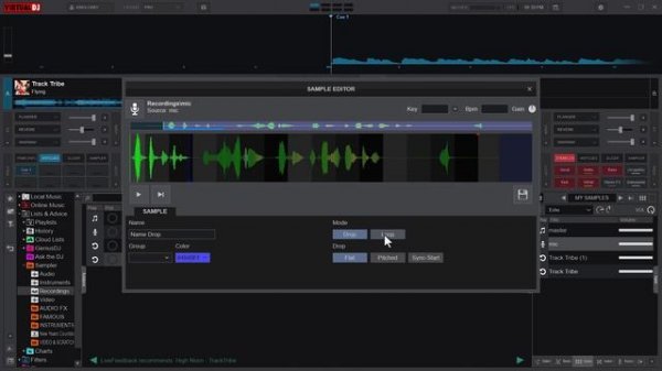 Virtual DJ 2023: How to EDIT Samples in Virtual DJ 2023