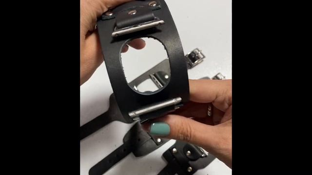 wide Leather cuff band compatible with Apple watch 38 40 41 42 44 45 49 mm, Handmade UA code 1330 смотреть онлайн