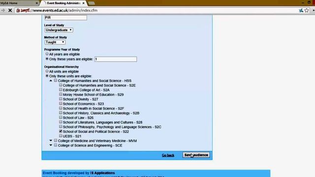 EUSA PALS: Events Booking System Tutorial - I смотреть онлайн