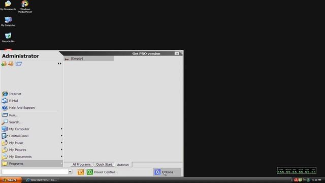 Software Preview: Vista start menu смотреть онлайн
