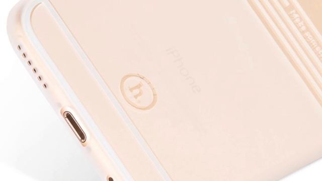 Coque iPhone 6s Plus et 6 Plus silicone HOCO 0 6 mm смотреть онлайн