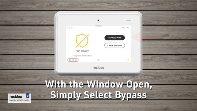 Keep the window open while keeping the security system armed смотреть онлайн