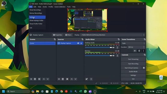 Install and Configure OBS Studio for Screen Recording on Windows смотреть онлайн