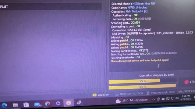 Remove Frp Huawei Nova 3i Unlocktool