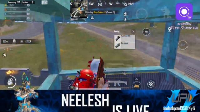 ROAD TO 600 SUBS 🚀🤗 | NEELESHISLIVE | BGMI LIVE | IPHONE 12 смотреть онлайн