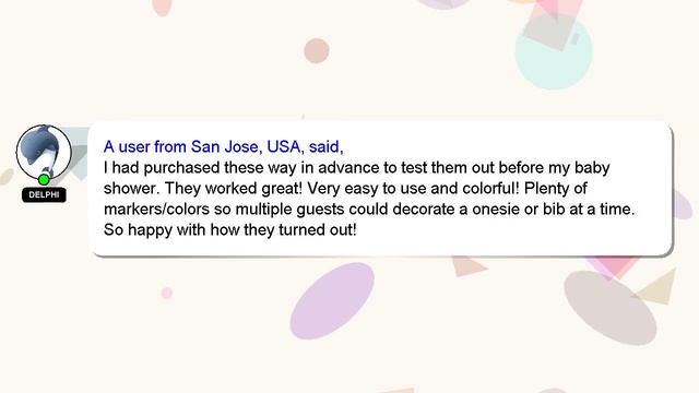 Fabric Markers Permanent for Clothes Sneaker Shoes T Shirt Baby Onesies Bibs Bodysuit Pillow Revie смотреть онлайн