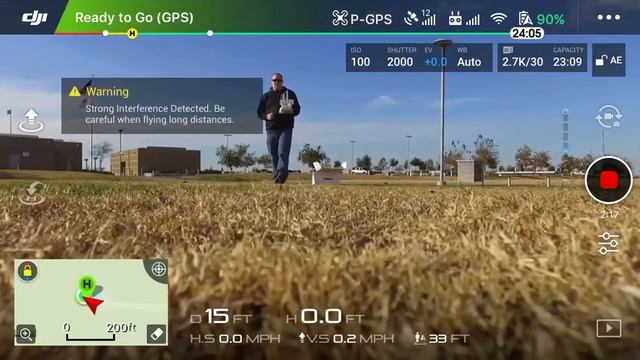 Testing iOS record app - Bakersfield DJI Phantom 3 Standard смотреть онлайн