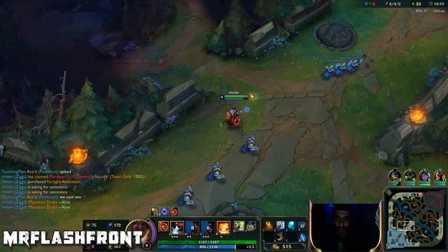 MrFLASHFRONT - League of Legends ( OCEANIC REGION SPECIAL ) - SUPPORT MAIN - INDIA смотреть онлайн