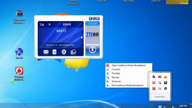 UNLOCK VODAFONE ZTE K3570 смотреть онлайн