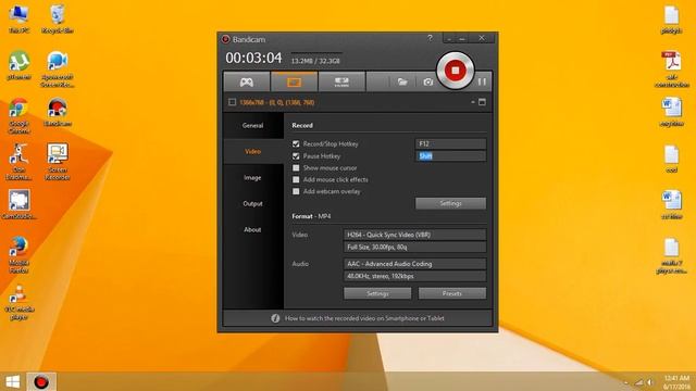 Bandicam Tutorial- Basic Info and Features. Record your Screen for Free смотреть онлайн