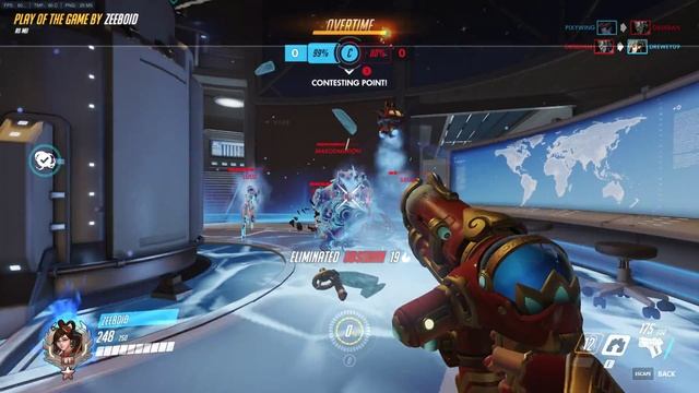 Overwatch Mei pwnage смотреть онлайн