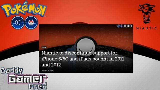 Pokémon GO To Discontinue Support On Apple Devices That Are Not Capable Of Upgrading To iOS 11 смотреть онлайн