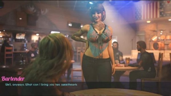 A Wife And Mother-BIKER BAR