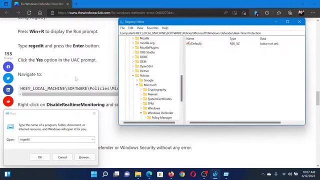 Fix Windows Defender Error 0x800704ec смотреть онлайн