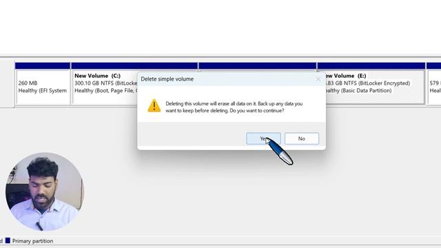 Windows11 Mein Partition Delete Kaise Kare | How to Merge Partition In Windows 11 смотреть онлайн