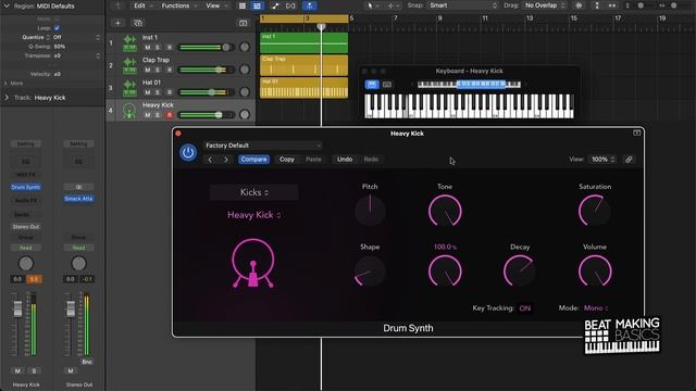 The Quickest Way To Create 808's From Scratch In Logic Pro X смотреть онлайн