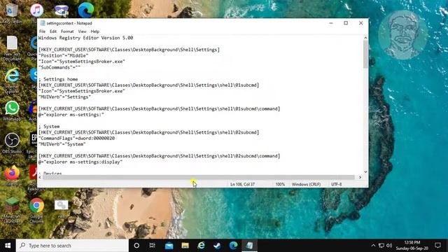 How To Add “Settings” Context Menu on Windows 10 Desktop смотреть онлайн