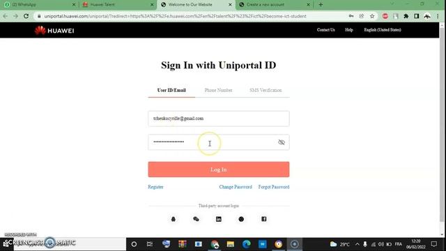 How to create a Huawei account and join the HUAWEI ICT ACADEMY class with invitation code. смотреть онлайн