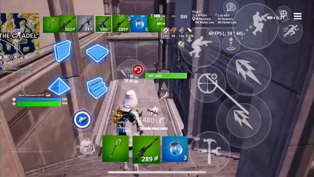 The Hammer is OP in Fortnite Mobile 😱 GeForce Now IOS Gameplay! смотреть онлайн