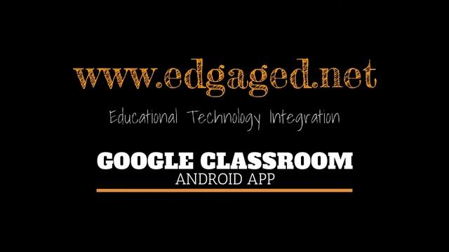 Google Classroom Android App смотреть онлайн