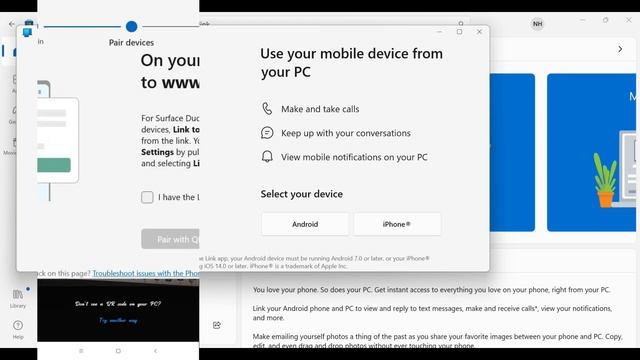 How to connect Android phone to Windows 2023 | How to set up Your Phone App and Link to Windows App смотреть онлайн
