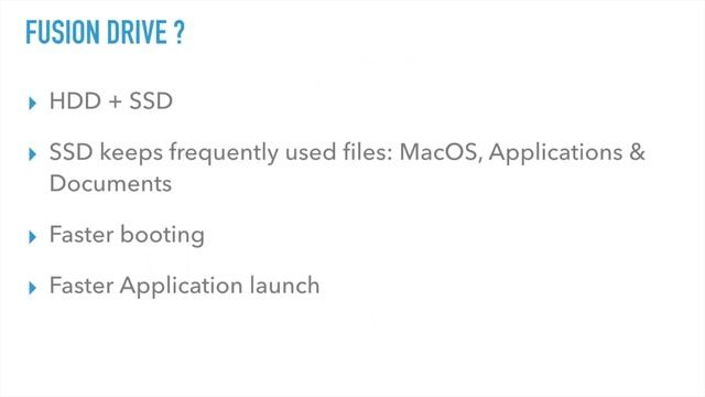 Fusion Drive: Quick Explaination смотреть онлайн