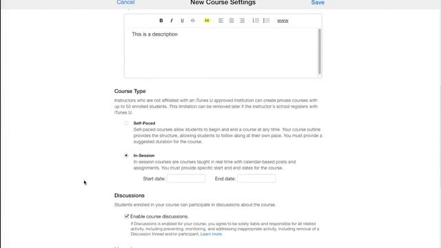 Itunes U - How to create a class смотреть онлайн