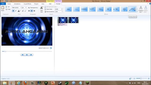 How To Make An Intro Using Windows *LIVE* Movie Maker смотреть онлайн