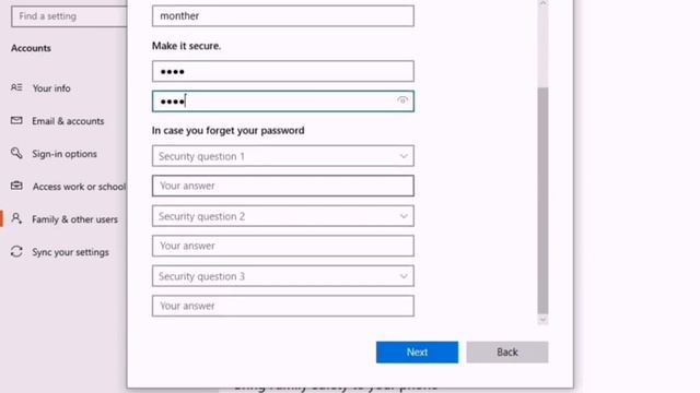 crate a new user account on windows 10 смотреть онлайн