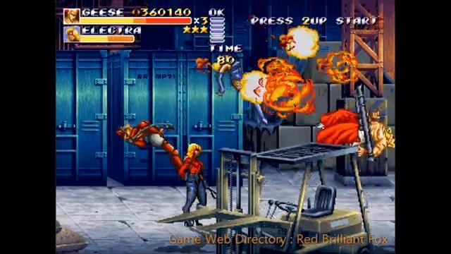 ⭐👇 Mamporros a gogo (Geese Howard) | Streets of Rage Remake смотреть онлайн