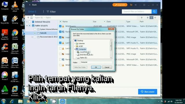 Tutorial Recovery Data dan System BackUp Windows 7 смотреть онлайн