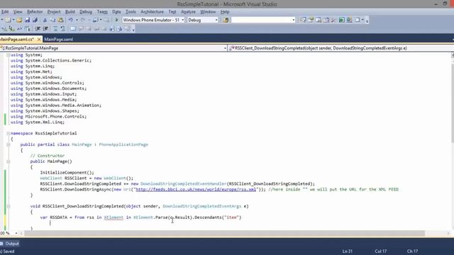 RSS Reader for WP7 - [Detailed] Part 5 of 6 смотреть онлайн