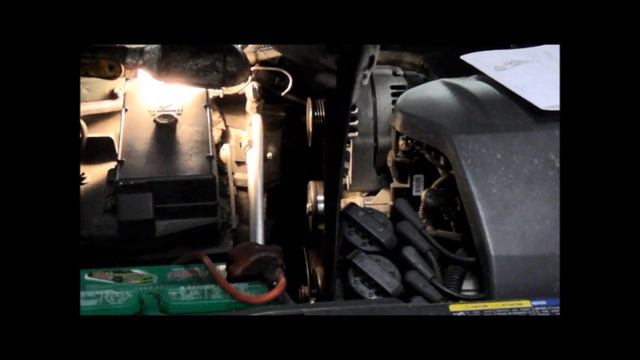 How to install a drive belt on a Buick смотреть онлайн