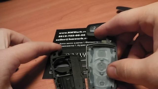Замена корпуса смарт ключа BMW E60 E70 E71 E90 E92 E87 E63 смотреть онлайн