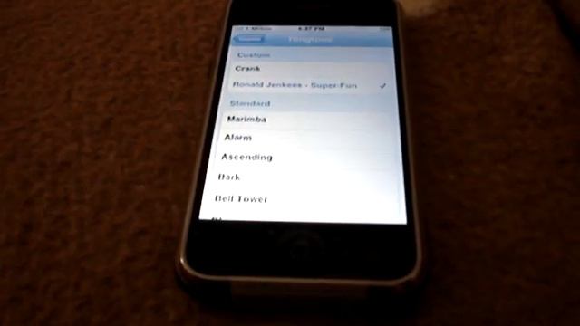 Ronald Jenkees' "Super-Fun" Ringtone on my 16 GB Iphone! смотреть онлайн