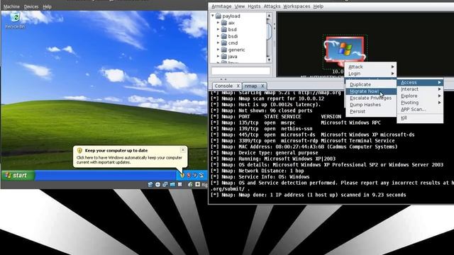 Hacking with Armitage смотреть онлайн