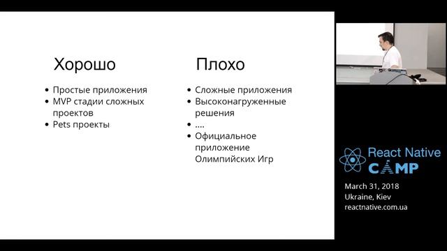 Разработка кроссплатформенных приложений с использованием NativeBase и Ignite. Igor Chishkala [ru] смотреть онлайн