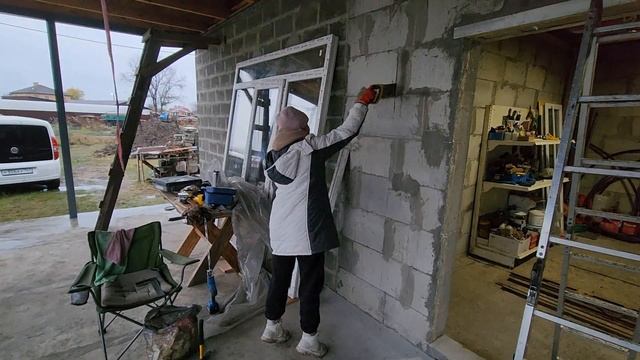 Новые окна в наш ДОМ ! We install windows in our house with our own hands! смотреть онлайн