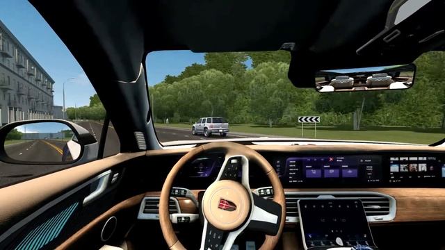 2023 HongQi E-HS9 - City Car Driving