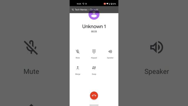 Stock Android 11 Call Waiting & Conference Incoming Call смотреть онлайн