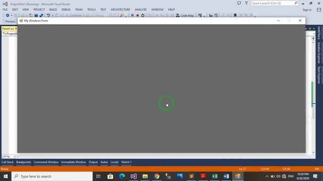 LEC # 4 : Working on Form And Controls in Windows form Application in C# смотреть онлайн