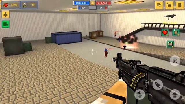 [Block Force - Pixel Style Gun Shooter Game] Lagging ass servers смотреть онлайн