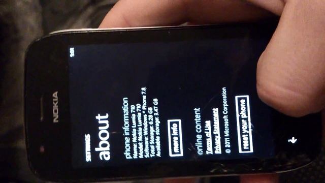 Nokia Lumia 710 - Windows Phone 7.8 Custom Rom смотреть онлайн