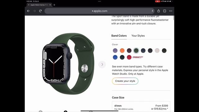 Apple Watch Series 7 - color combo to receive on 10/15 release date смотреть онлайн